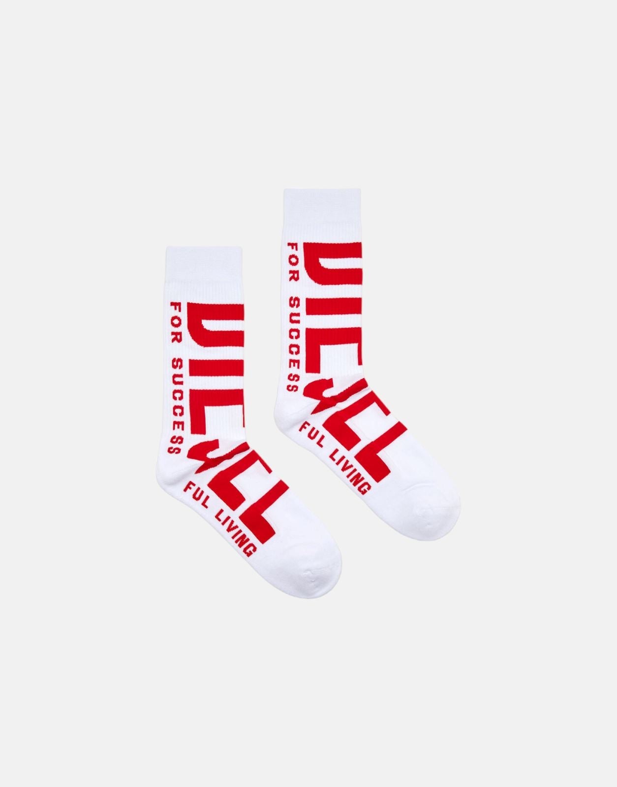 Diesel SKM-Ray White/Red Socks