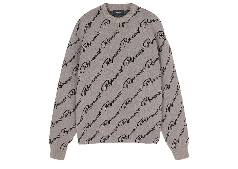 Represent Jacquard Sweater Hazel