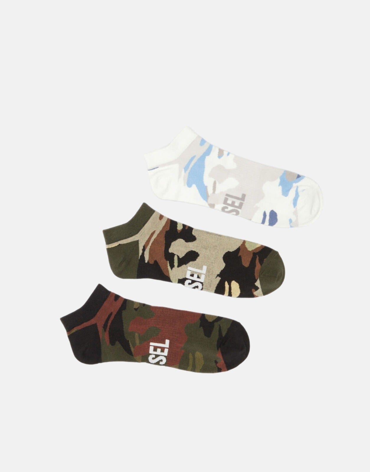 Diesel SKM-GOST 3 Pack Socks