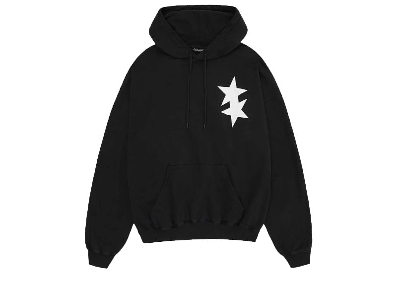 Cole Buxton CB Heavyweight Cropped Logo 'Vintage Black' Hoodie