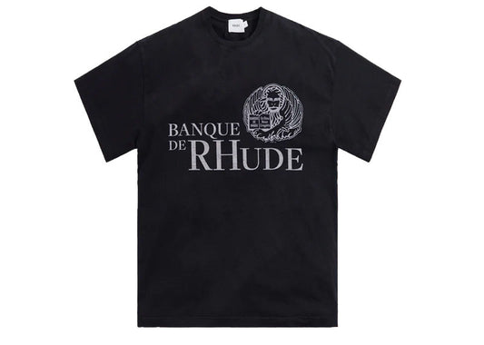 Rhude Banque De Rhude Tee - Vintage Black