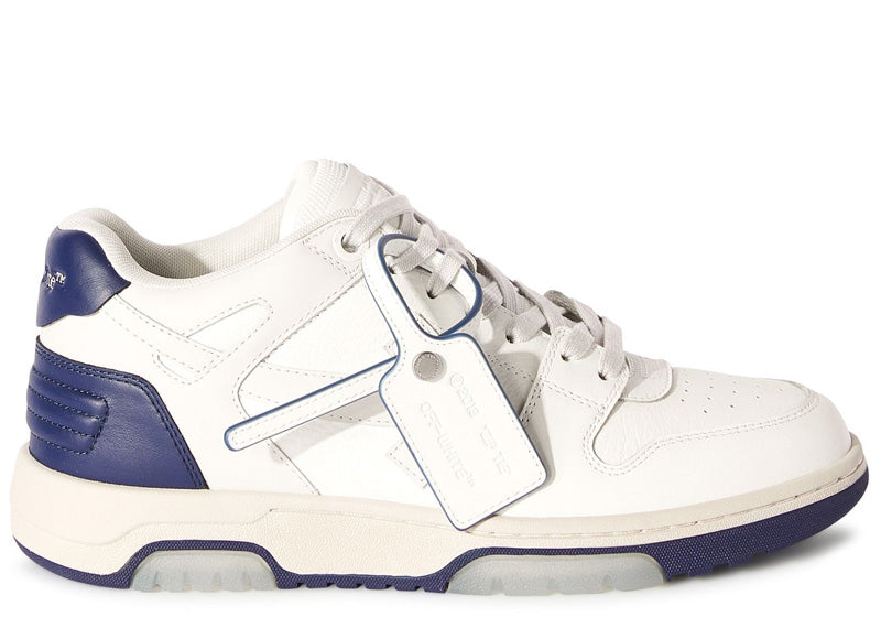 Off-White Out Of Office Calf Leather Light Grey Navy