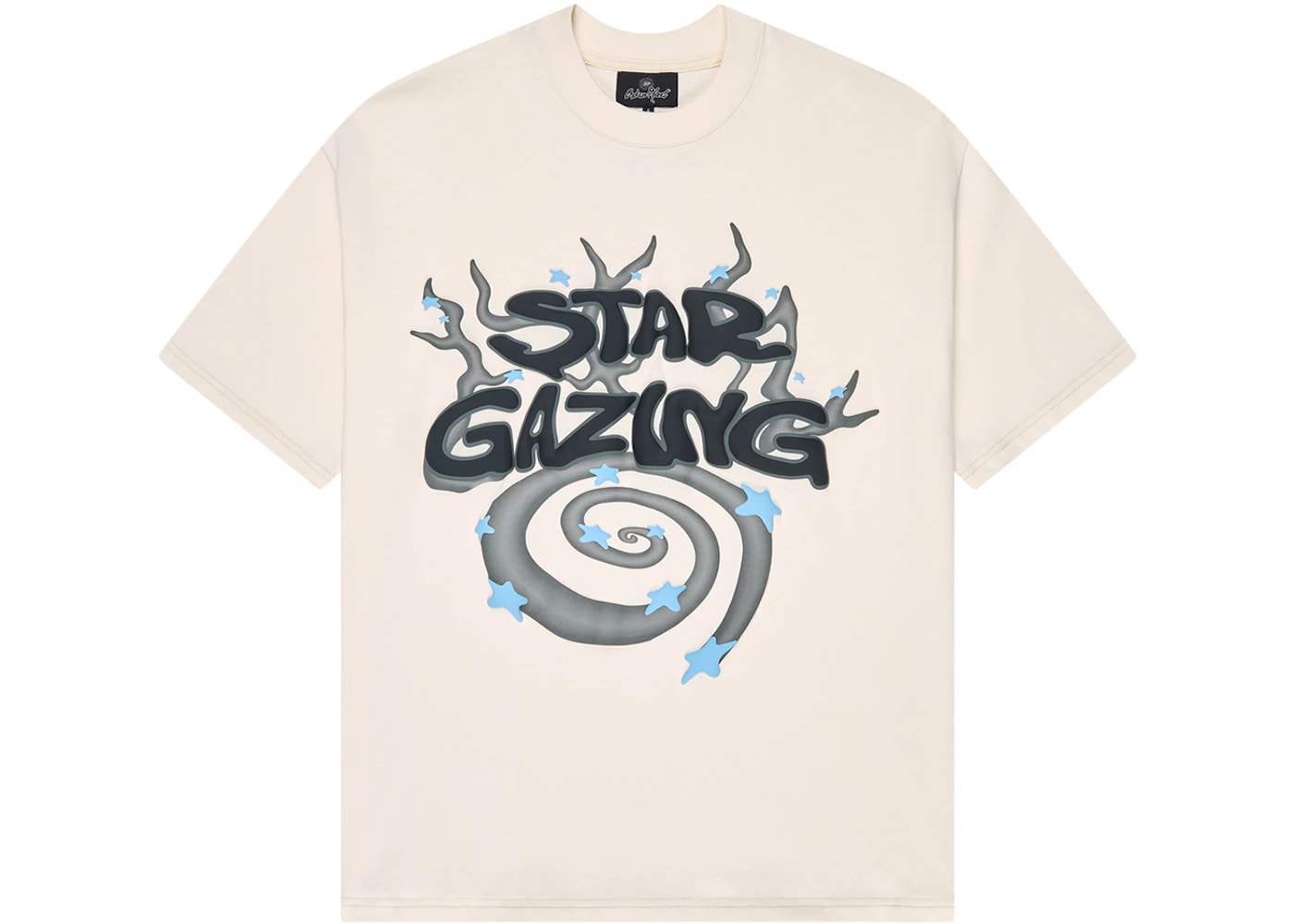 Broken Planet Stargazing T-Shirt Vanilla White