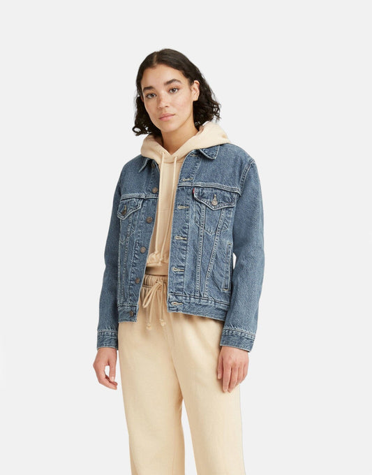 Levis Ex-Boyfriend Above Water Trucker Jacket