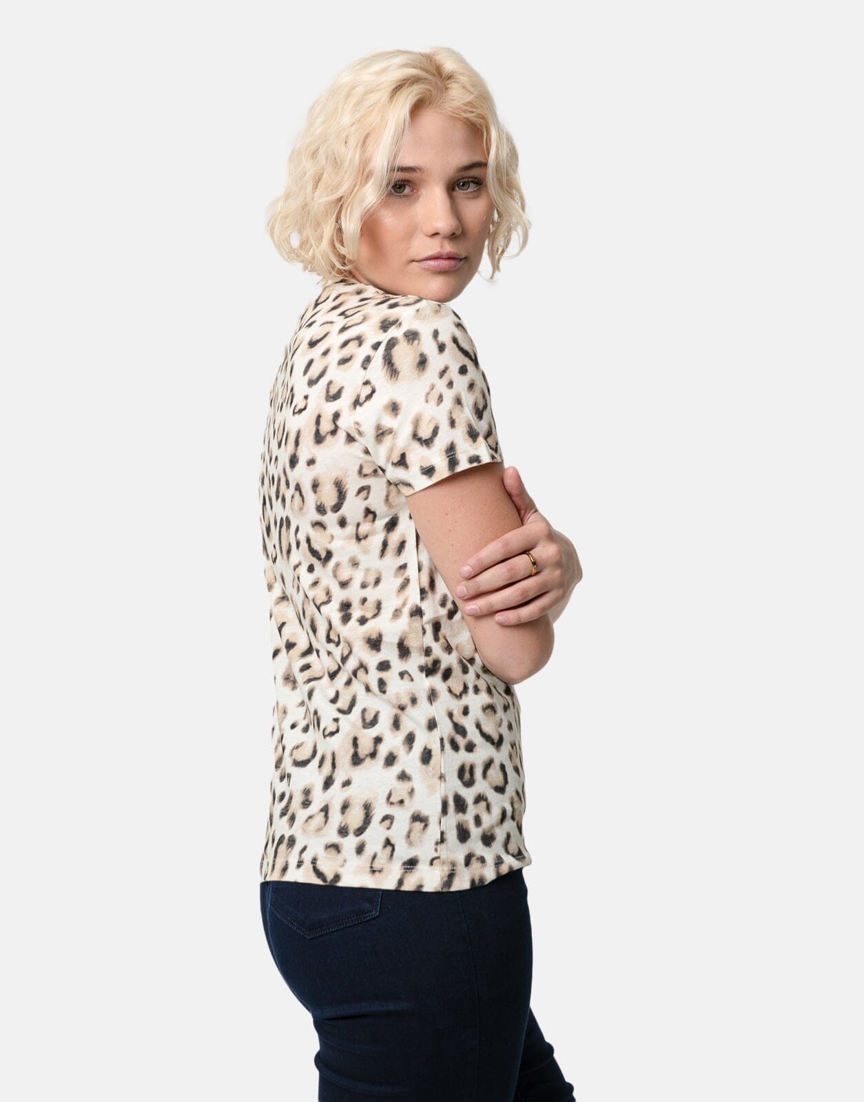 Replay Animalier Print T-Shirt