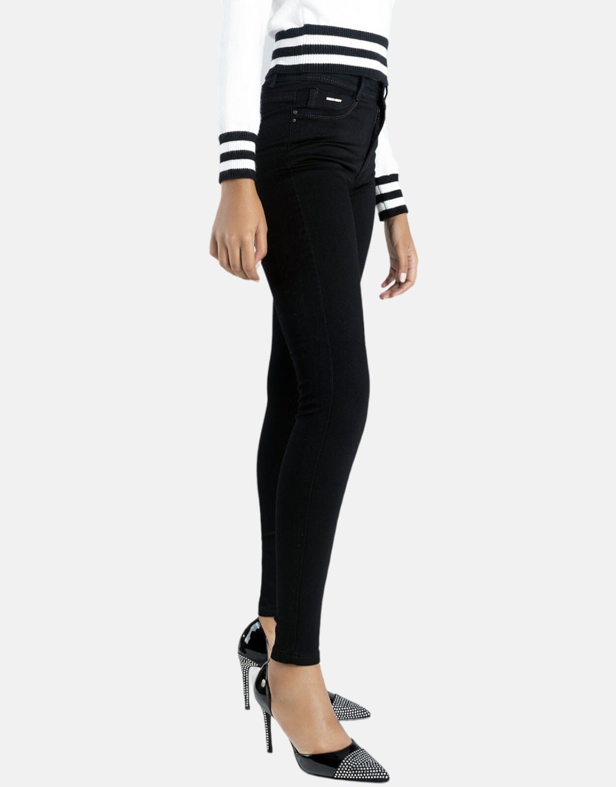 Sissy Boy Mischa Axel Black Skinny Jeans