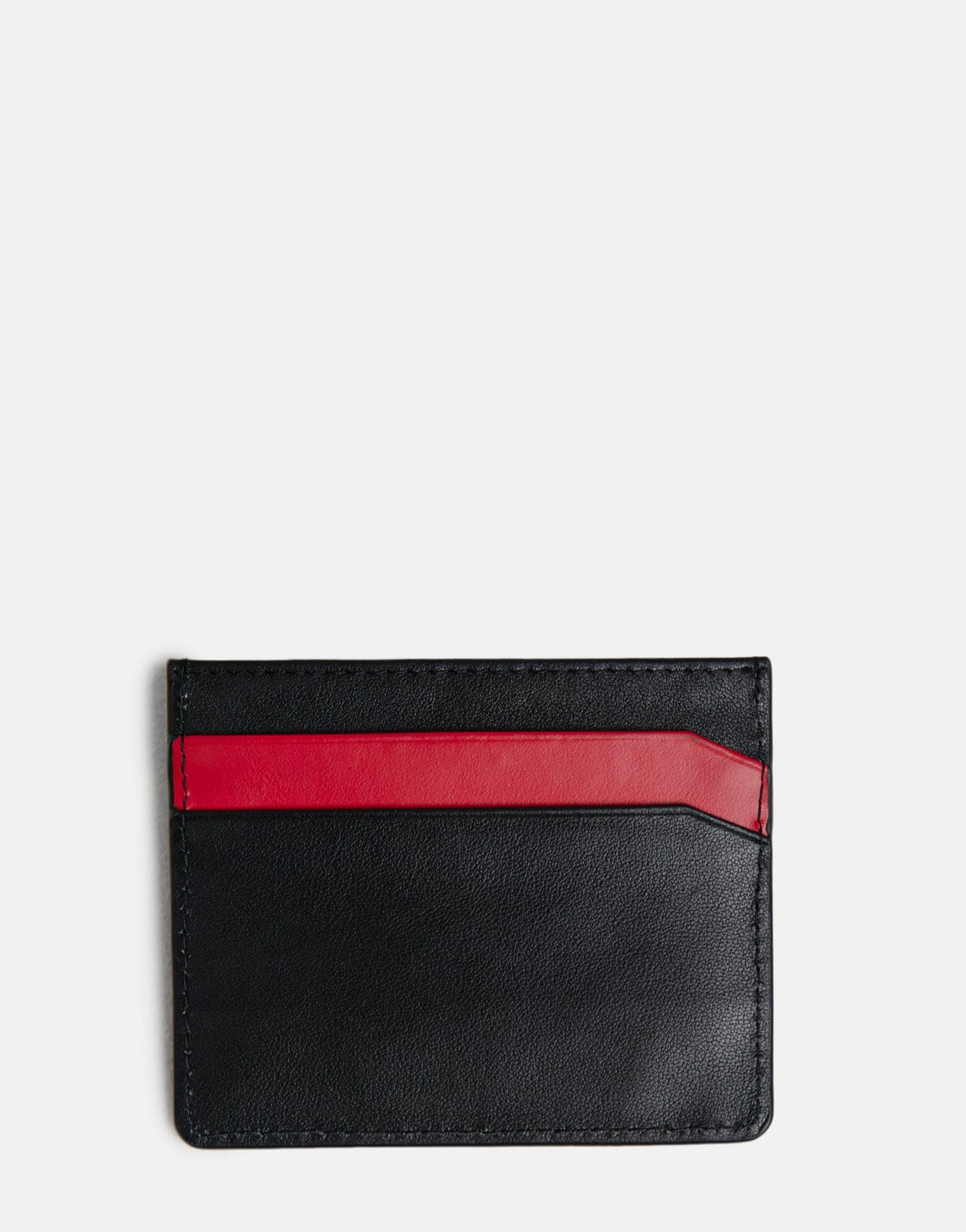 Vialli Black Red Card Holder