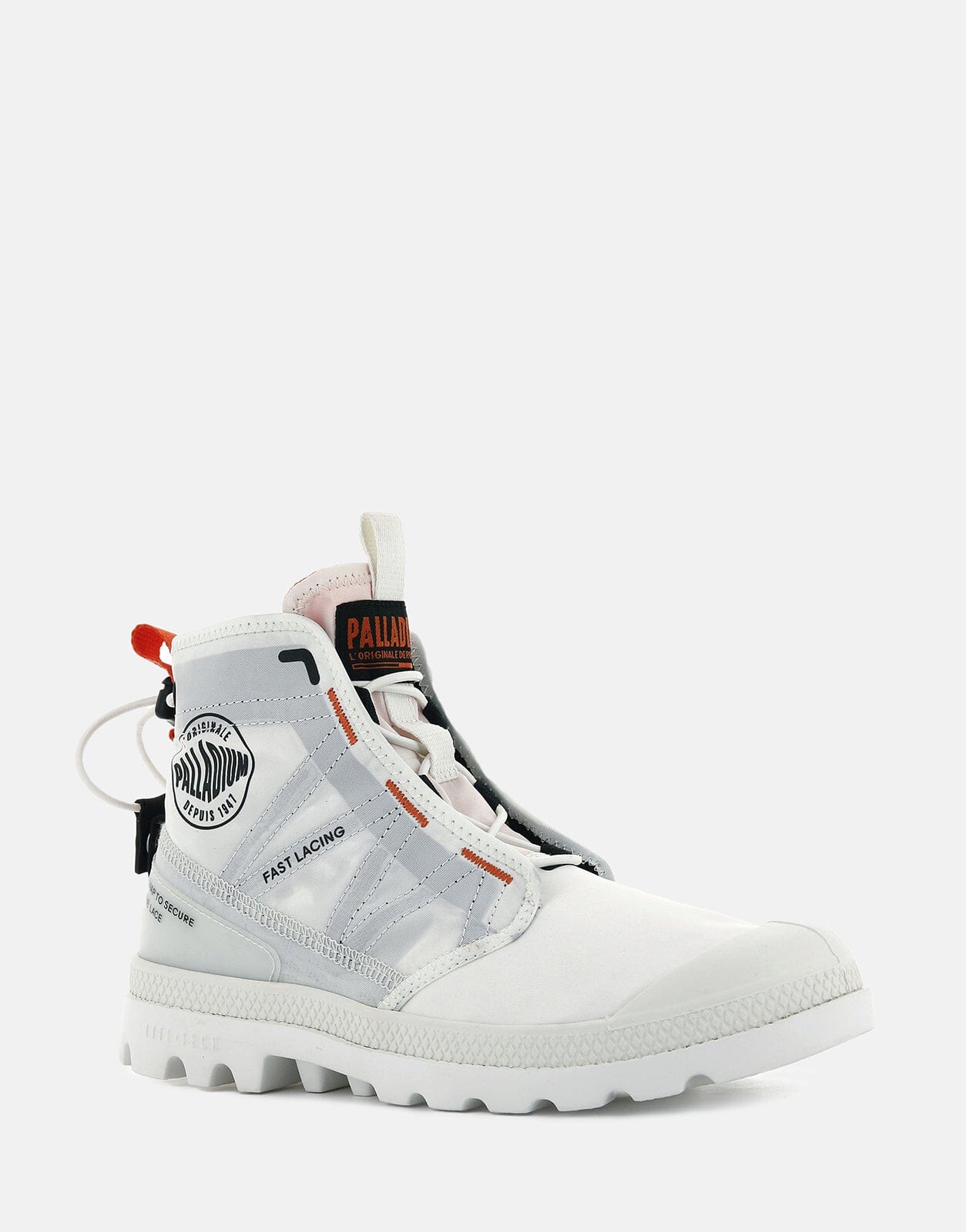 Palladium Pampa Travel Lite Star White Boots