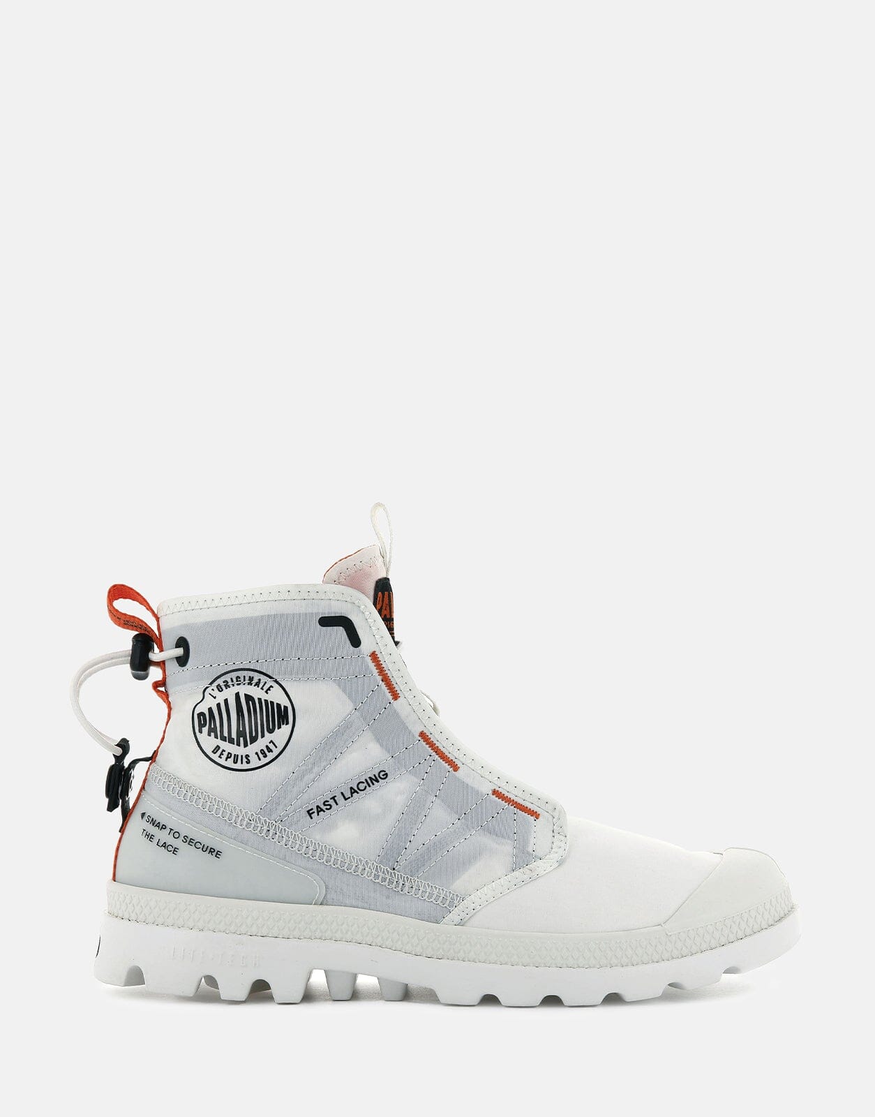 Palladium Pampa Travel Lite Star White Boots