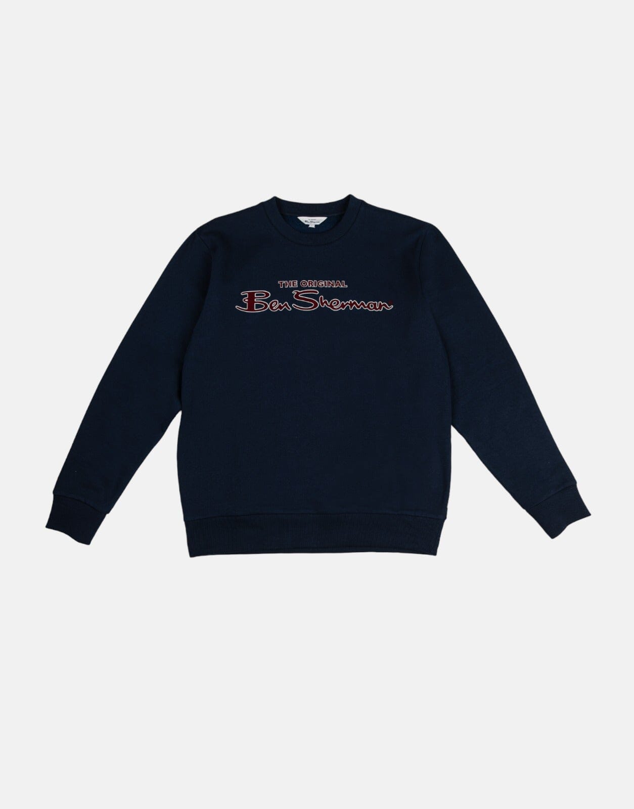 Signature Flock Crew Fleece - Navy