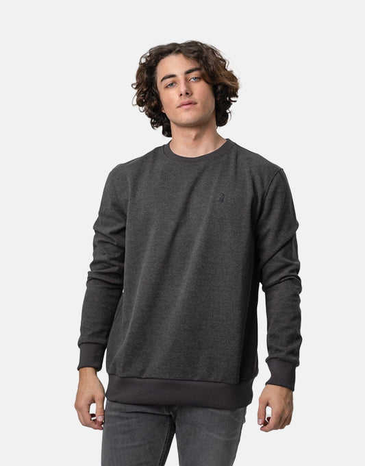 Polo Twill Textured Sweatshirt