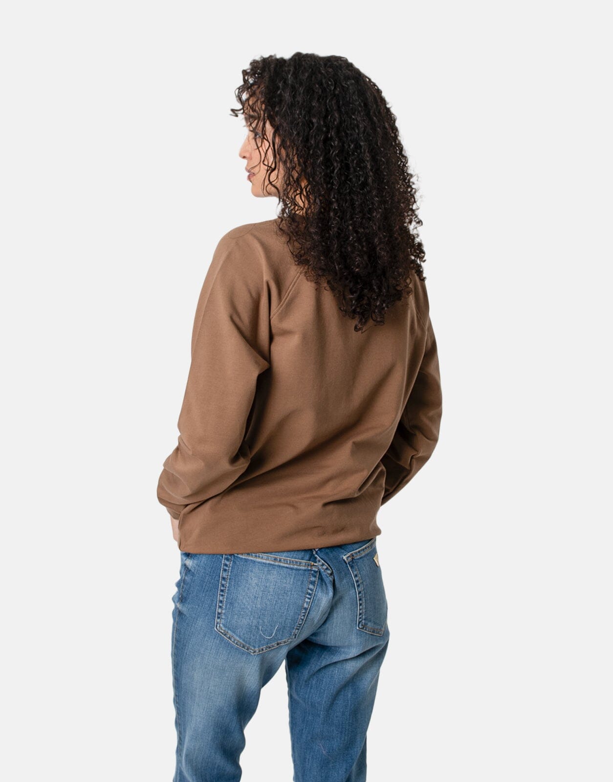 Polo Nailhead Brown Sweatshirt