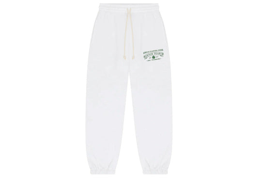 Denim Tears ADG White Sweatpants Green Print