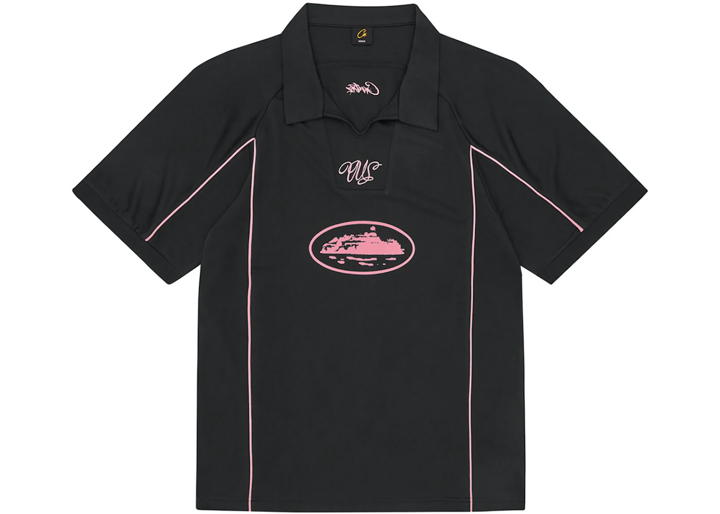 Corteiz Talismo Football Jersey Black/Pink