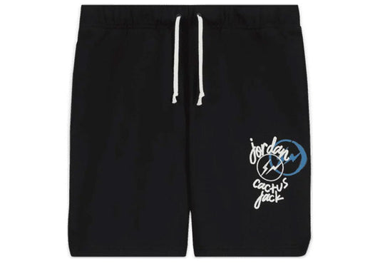 Air Jordan x Travis Scott x Fragment Sports Shorts Black White