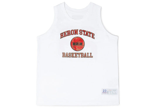 Heron Preston 23 BASKETBALL TANK TOP 'White'