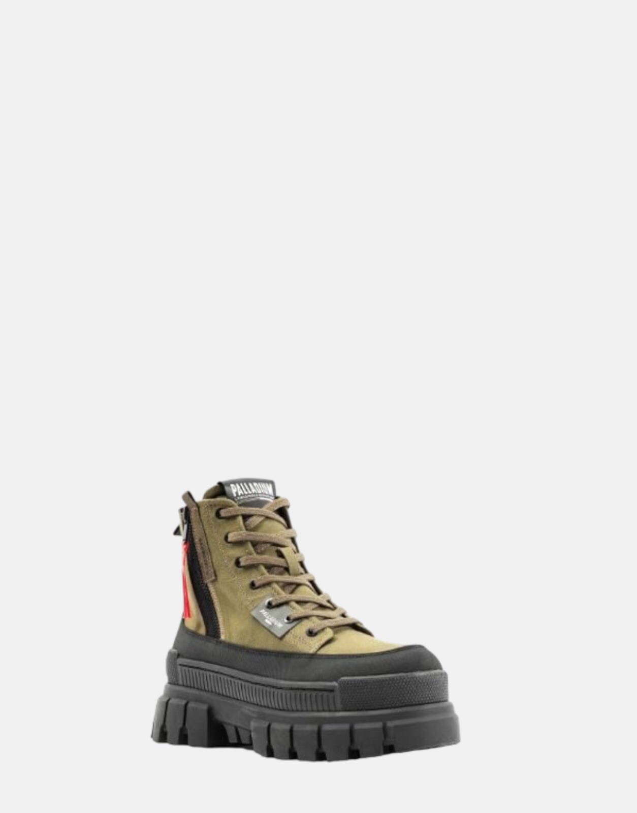 Palladium Revolt Zip Olive Night Boots