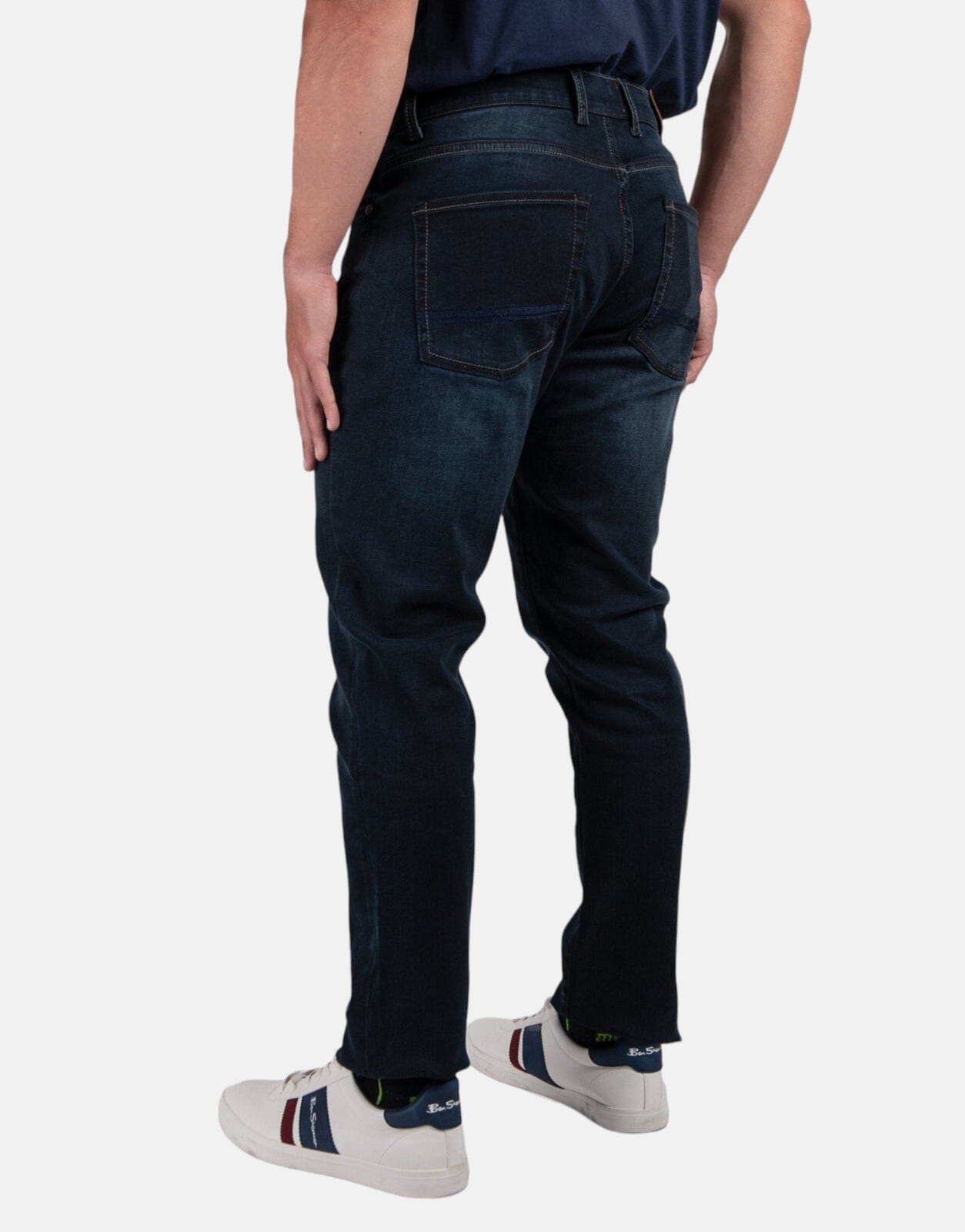 Ben Sherman Classic Denim Jeans Blue Black