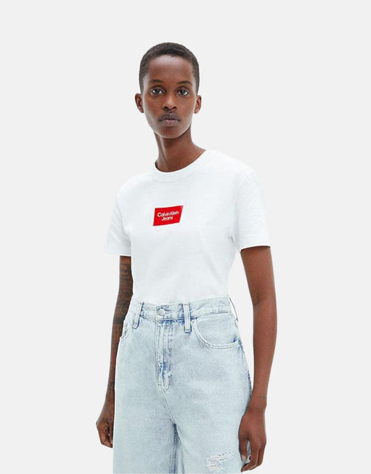 Calvin Klein Institutional Box Slim White T-Shirt