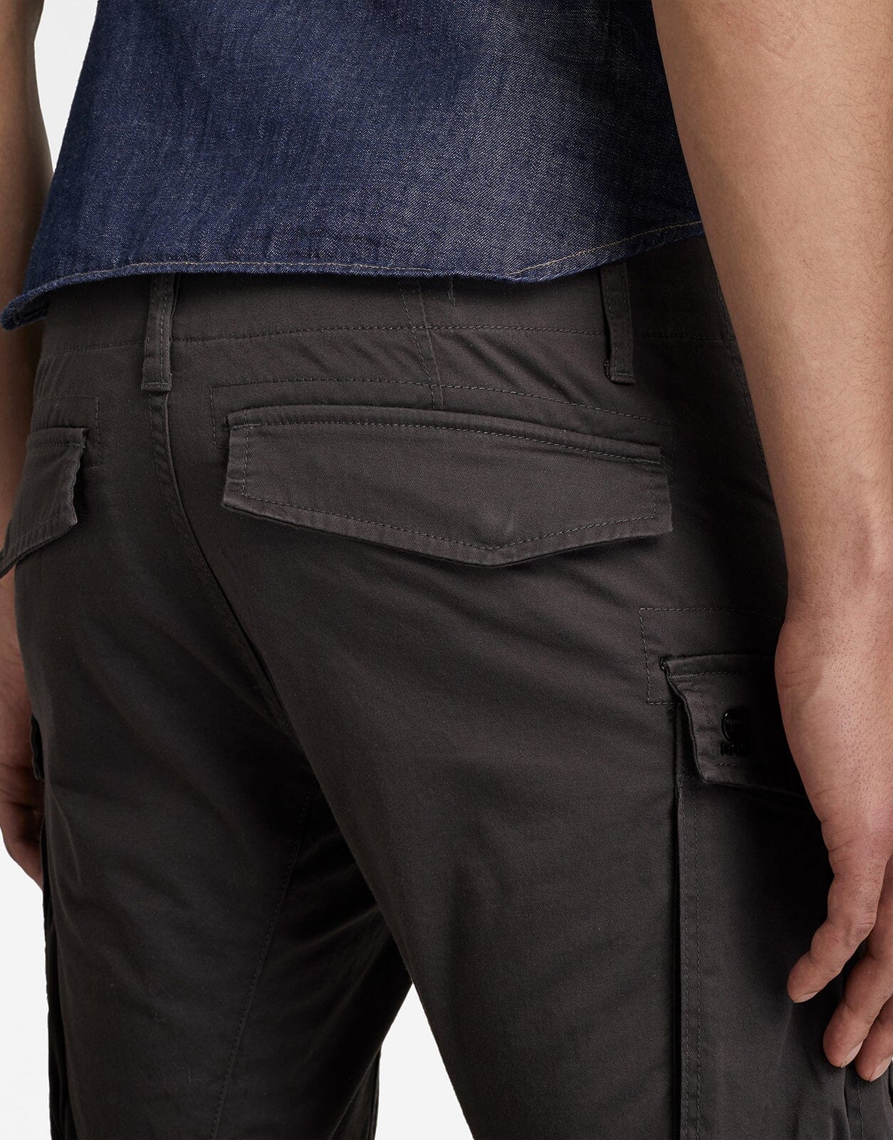 G-Star RAW Rovic Zip 3D Tapered Raven Cargo Pants