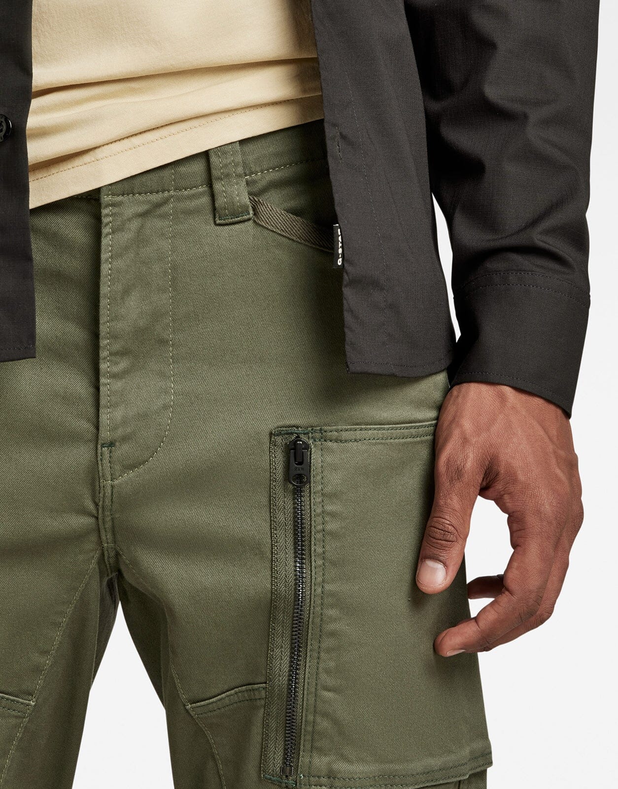 G-Star RAW Zip Pocket 3D Skinny Cargo Trousers