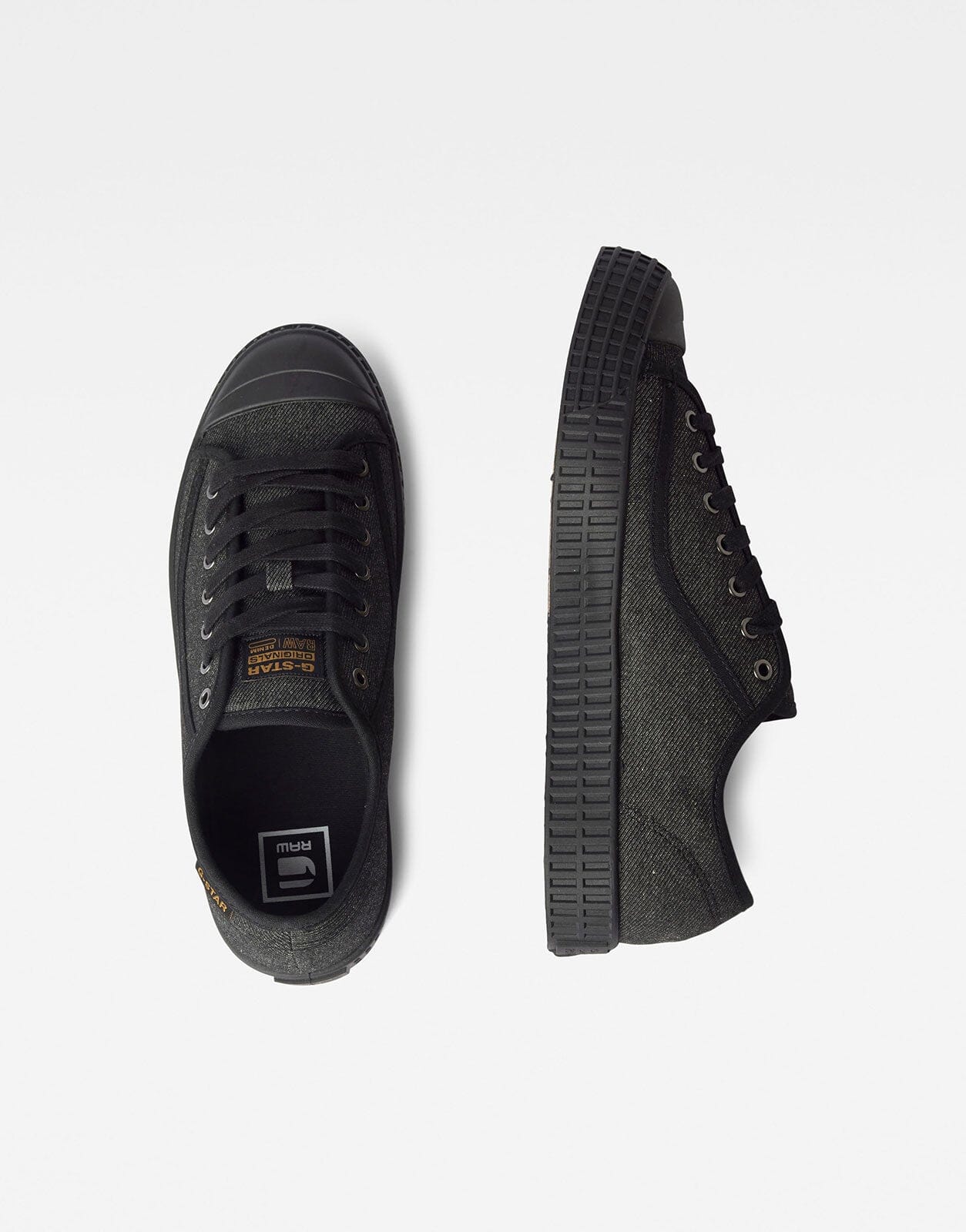 G-Star RAW Rovulc II Black Denim Sneakers