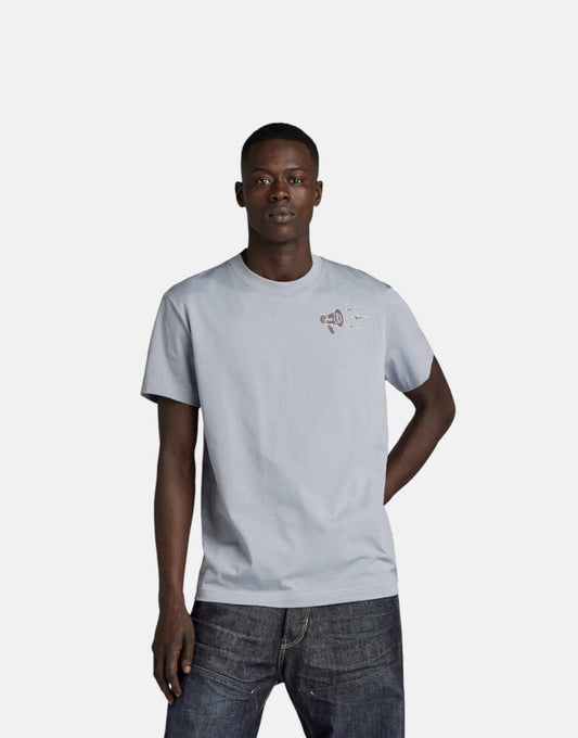 G-Star RAW Megaphone T-Shirt Grey