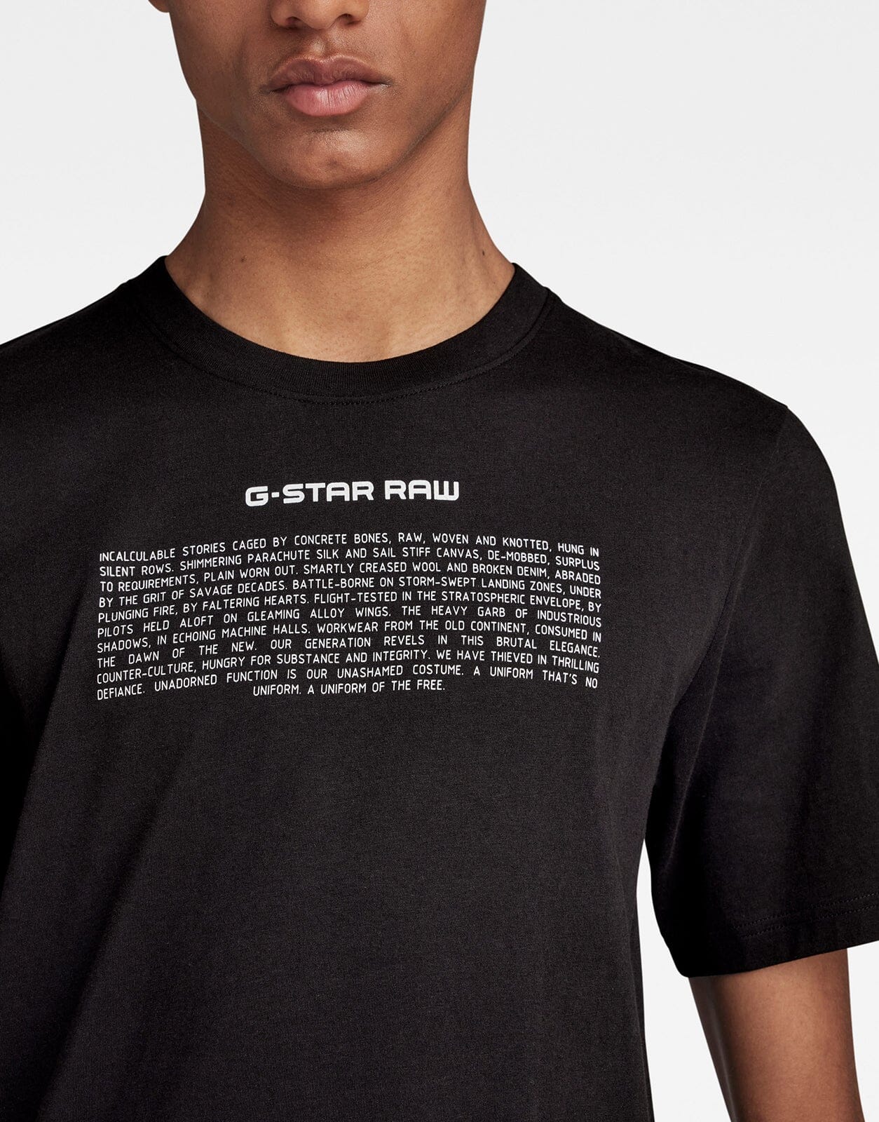 G-Star RAW Poem Slim Black T-Shirt