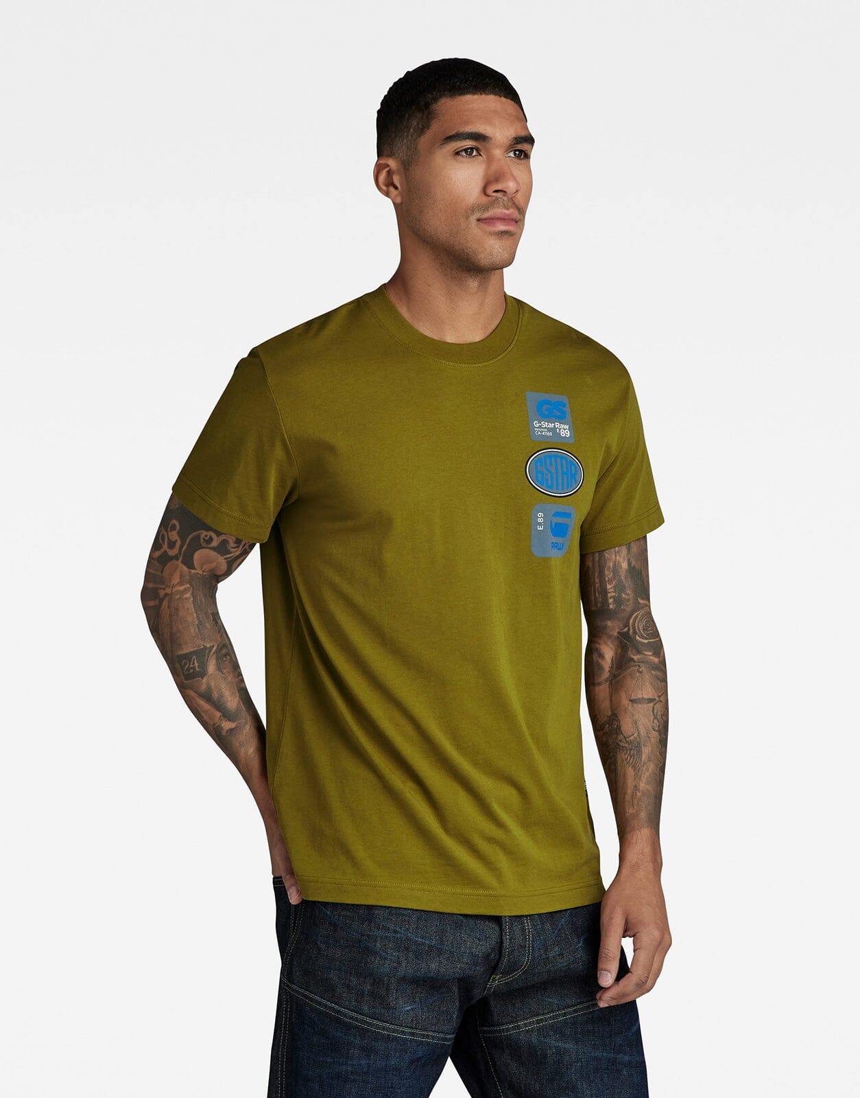 G-Star RAW Multi Badge T-Shirt