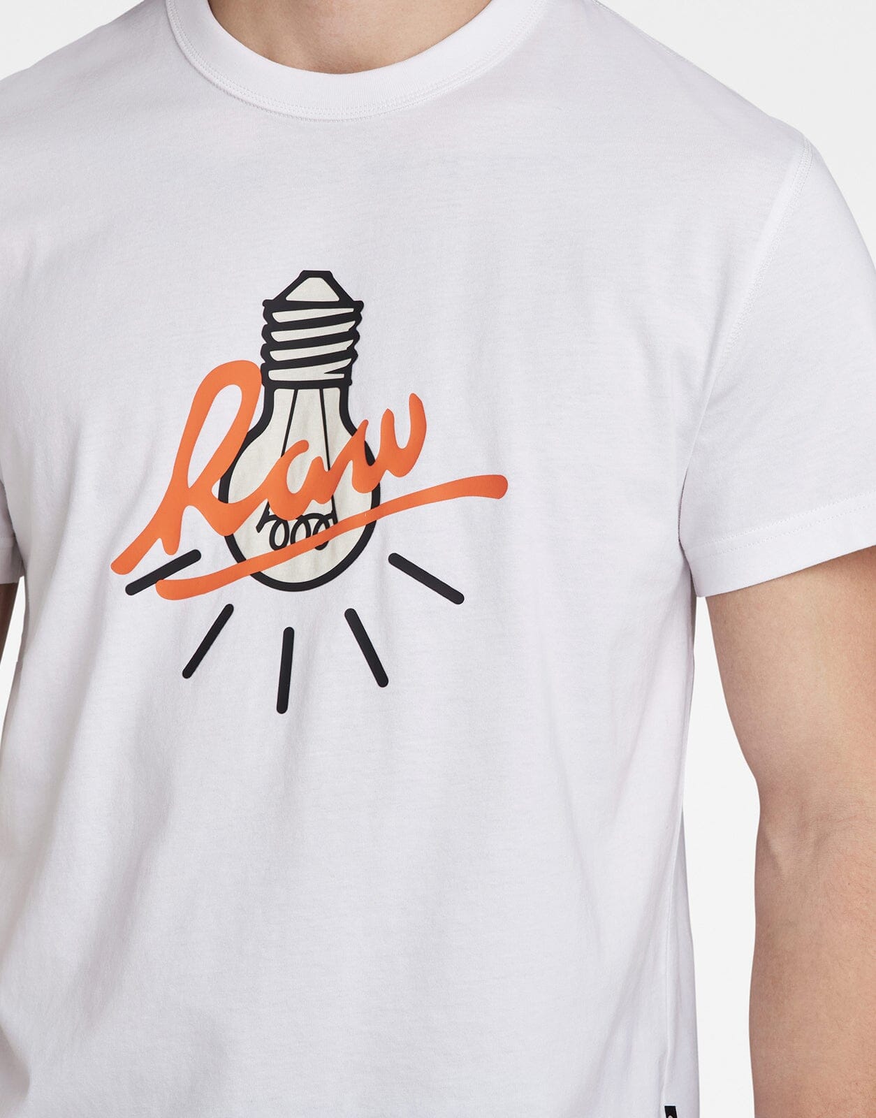 G-Star RAW Light Bulb T-Shirt White