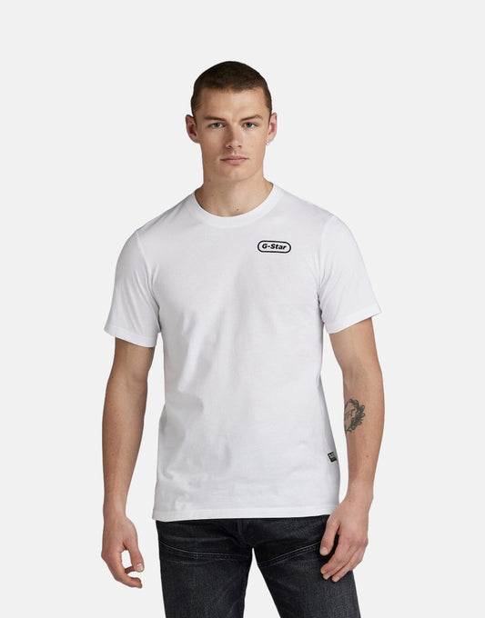 G-Star RAW Back Graphic Slim T-Shirt White