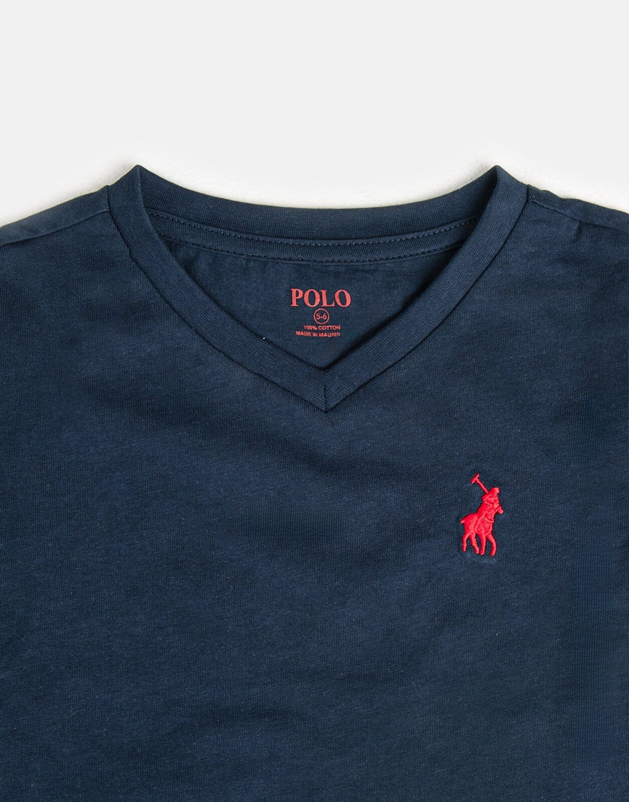 Polo James V-Neck T-Shirt Navy