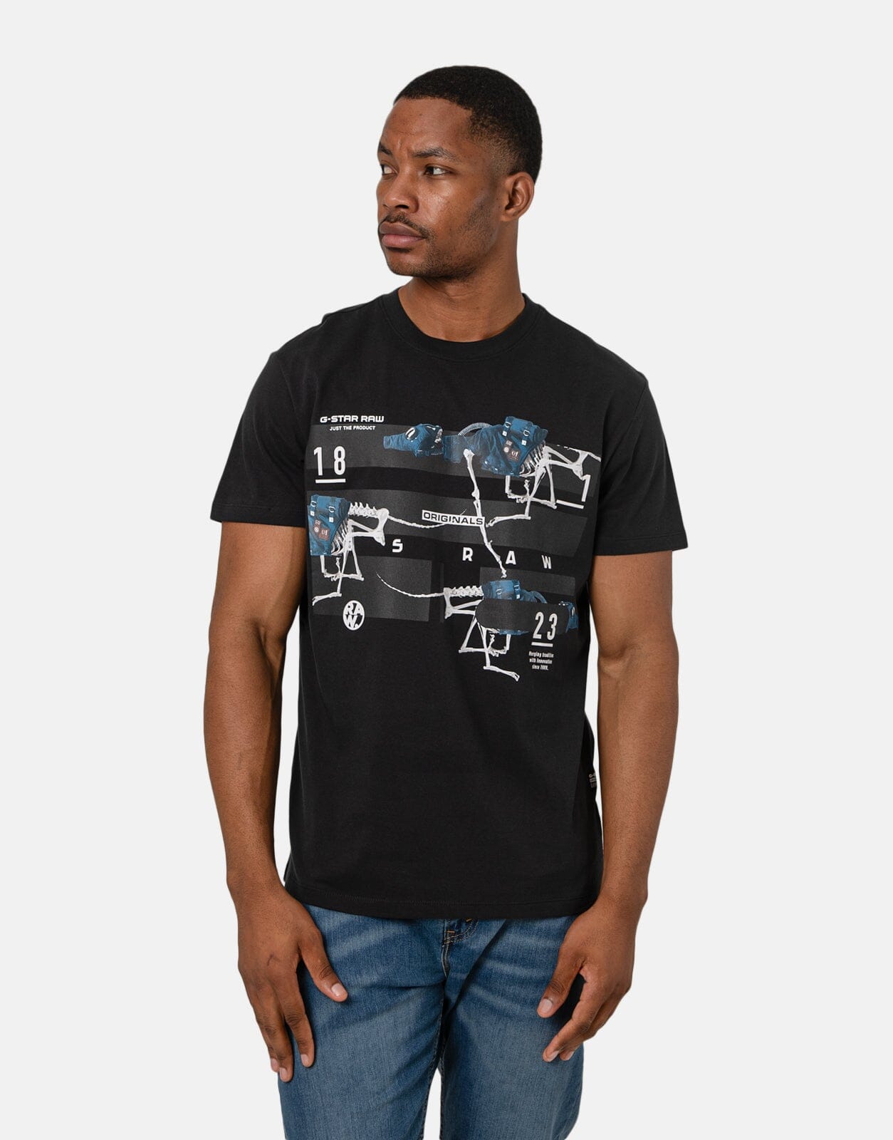 G-Star Raw Running Dog Black T-Shirt