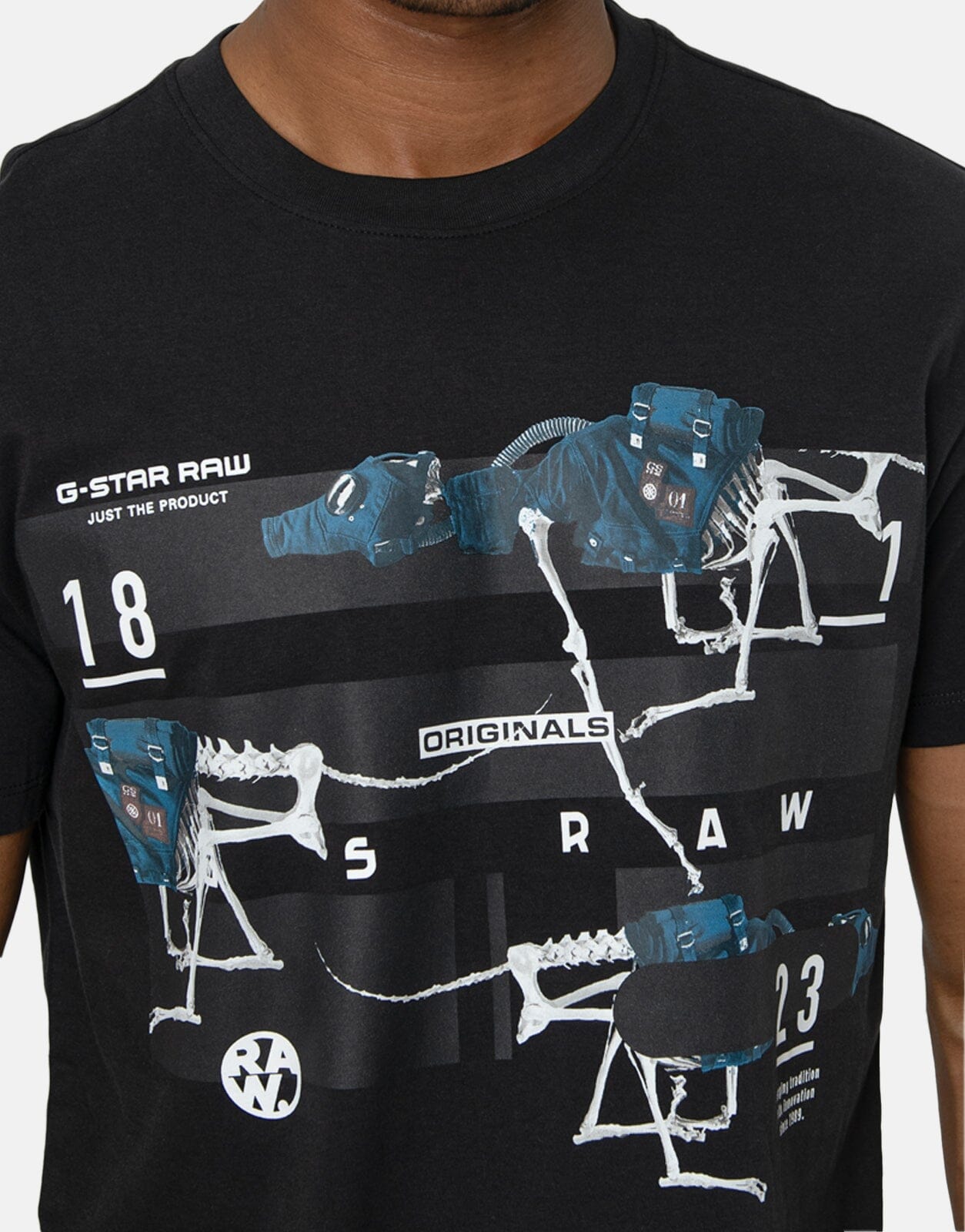 G-Star Raw Running Dog Black T-Shirt