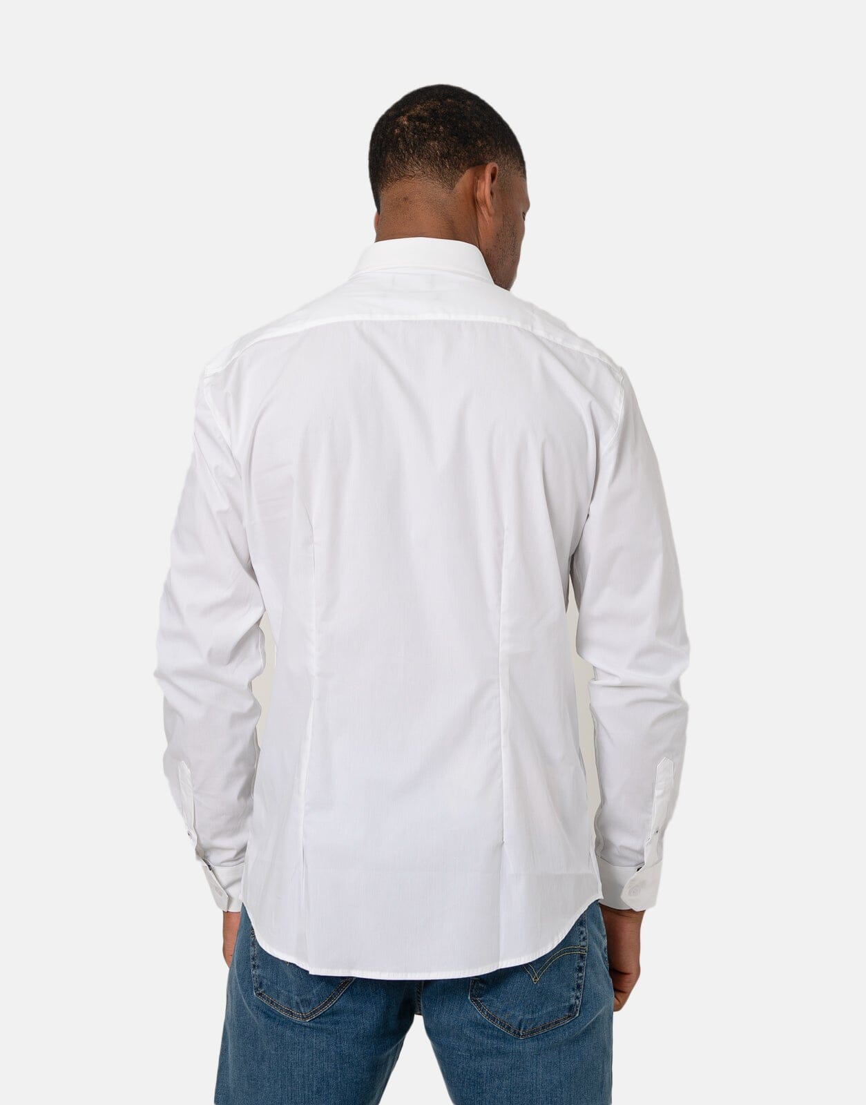 Polo Slim Stretch Shirt White