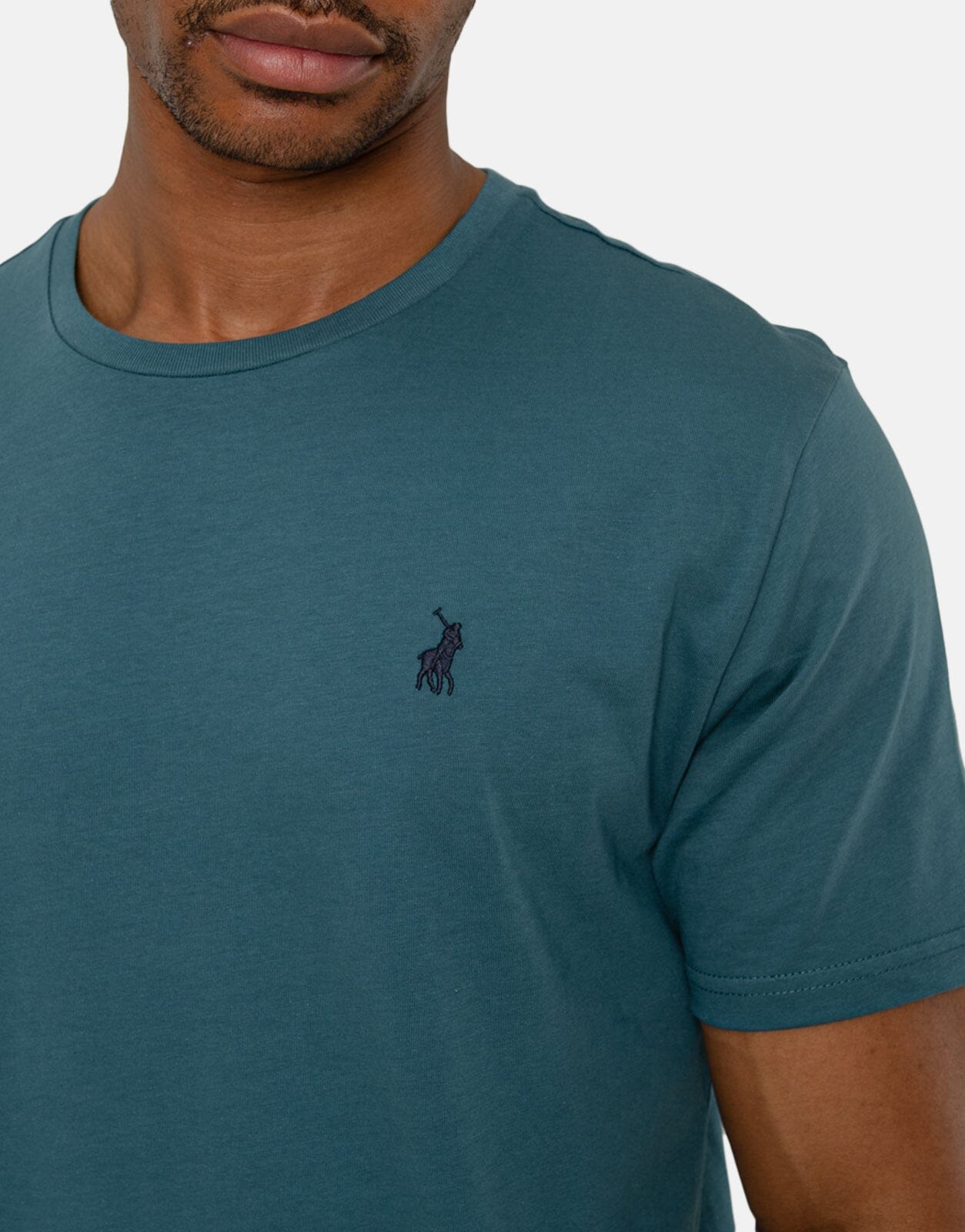 Polo Crew Neck T-Shirt Teal