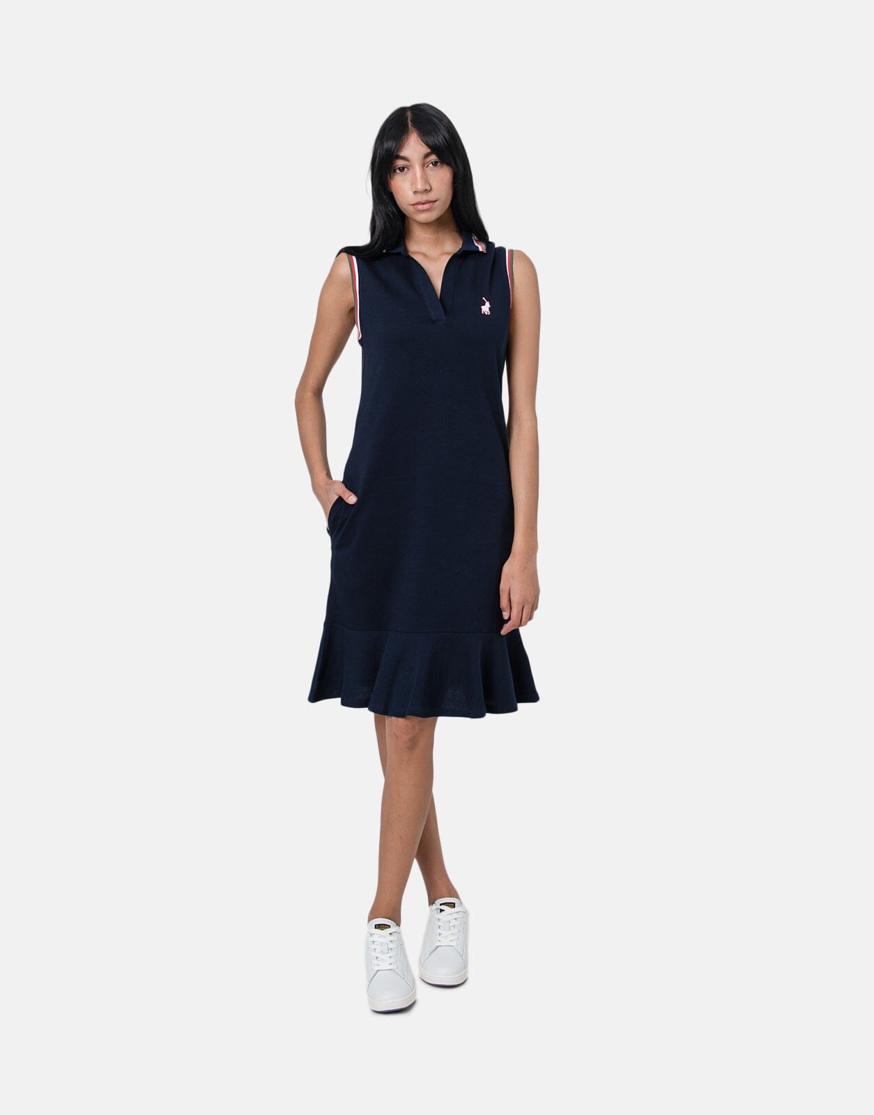 Polo Keira Johnny Collar Golfer Dress Nvy