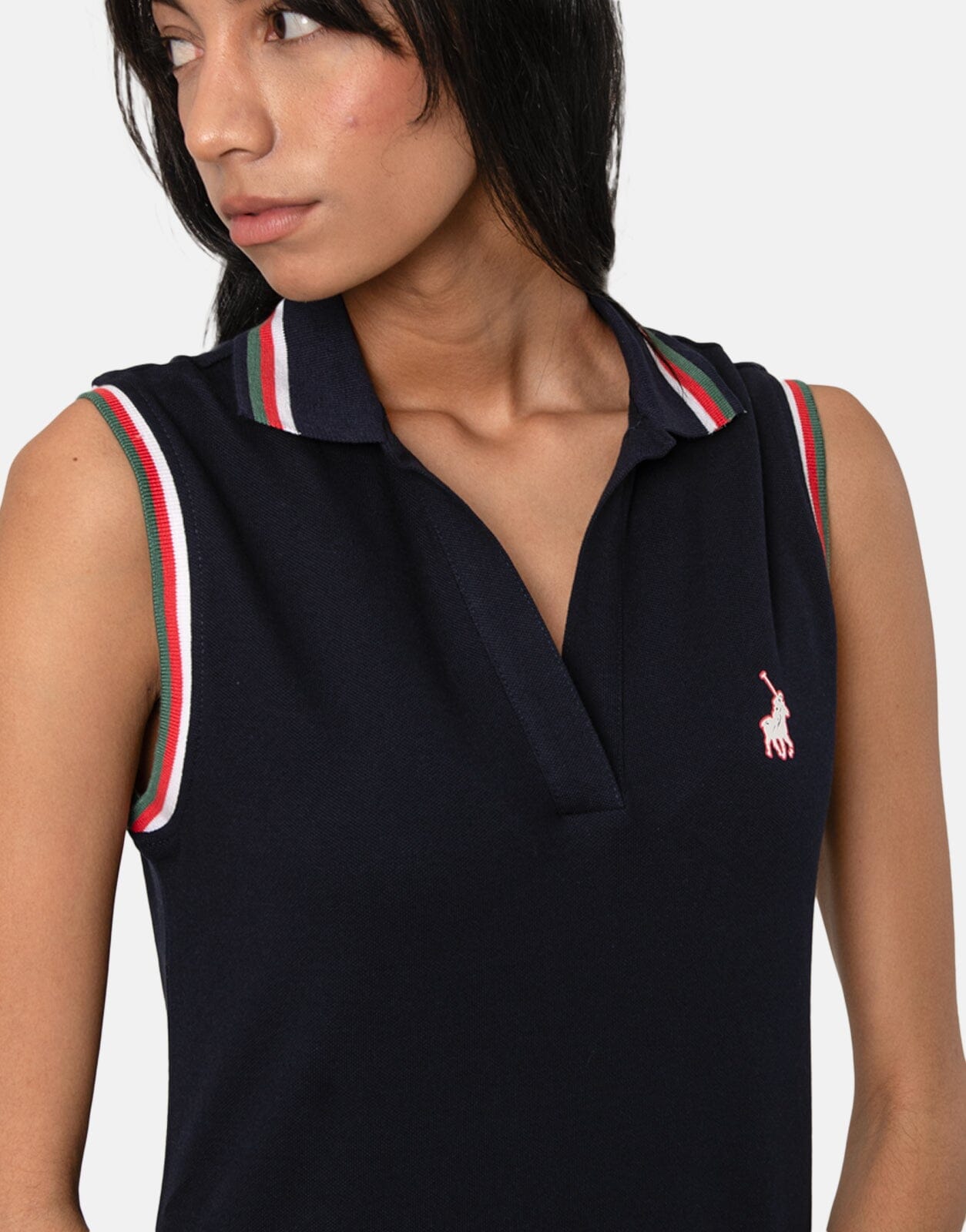 Polo Keira Johnny Collar Golfer Dress Nvy