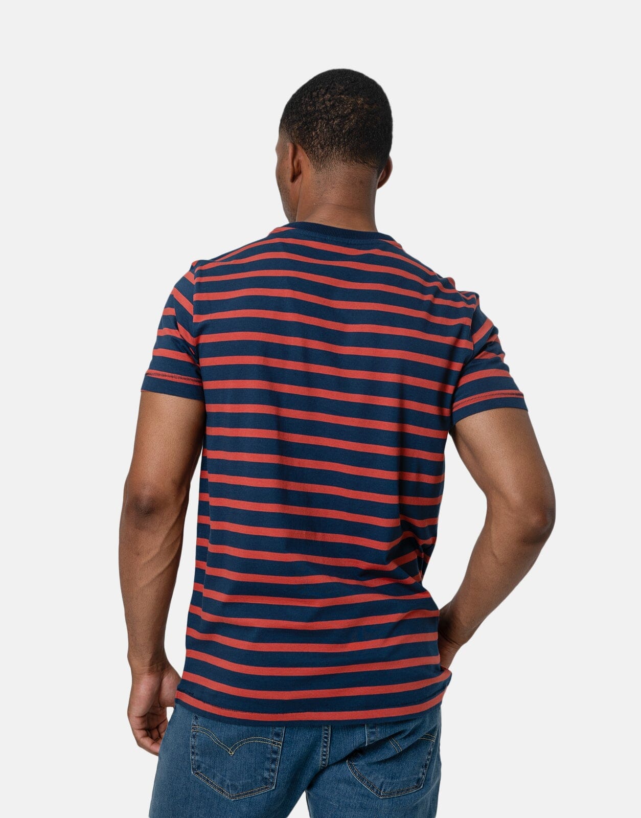 Polo PJC Striped T-Shirt Navy