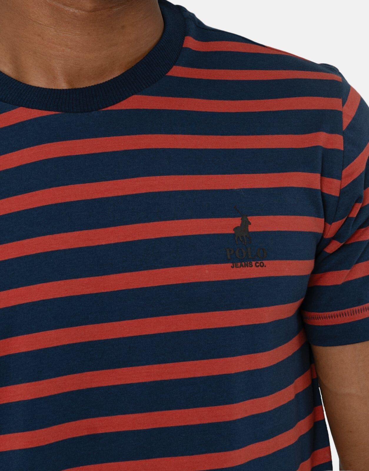 Polo PJC Striped T-Shirt Navy