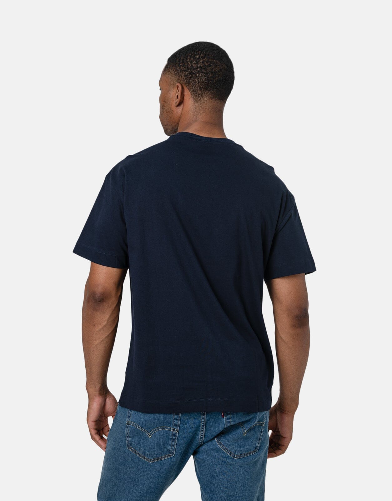 Polo PJC Black Logo Navy