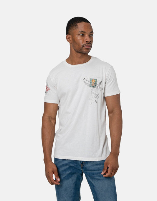 Replay Drawings Print T-Shirt