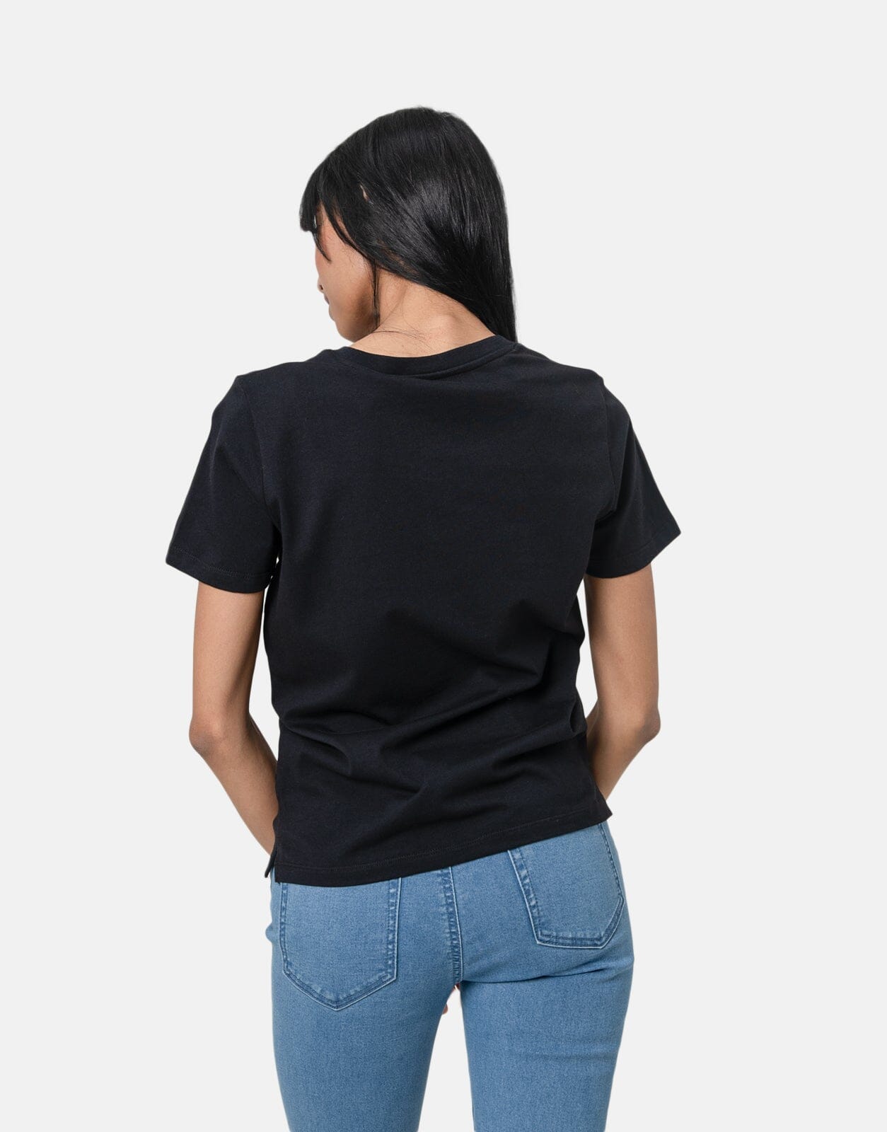 Guess Shaded Logo Black T-Shirt