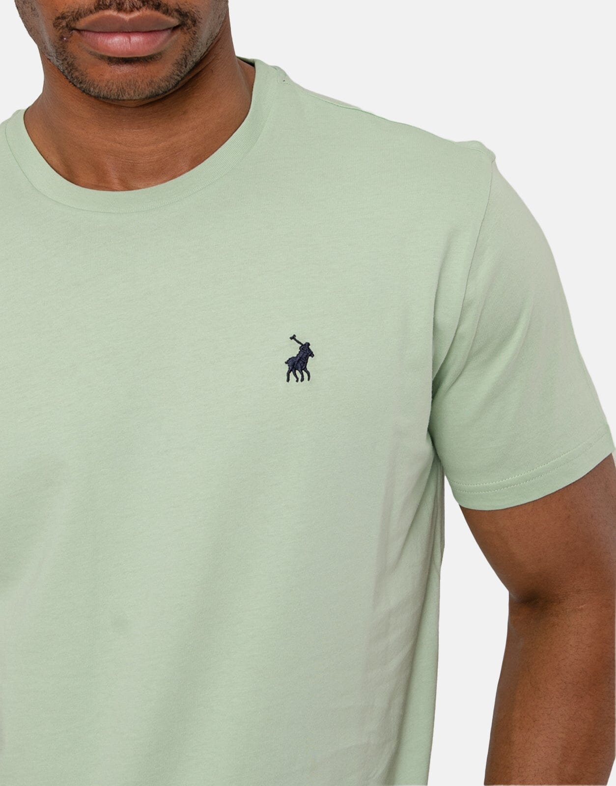 Polo Crew Neck T-Shirt Light Green