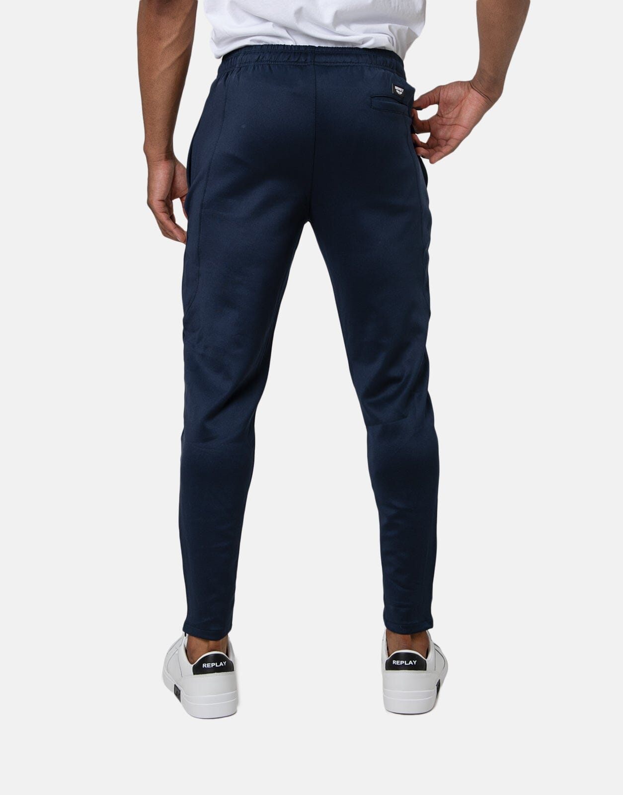 Soviet M Aero Skinny Track Pants Navy