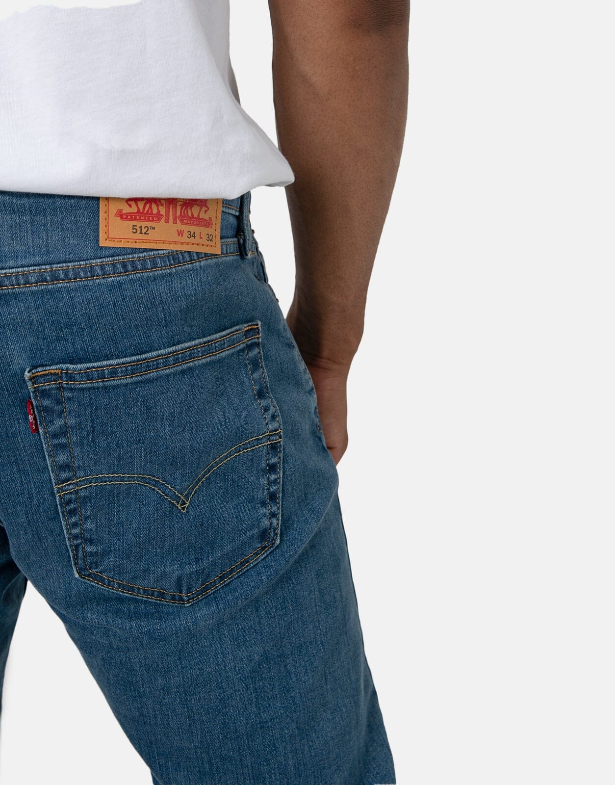 Levis 512 Slim Taper Goldenrod Jeans