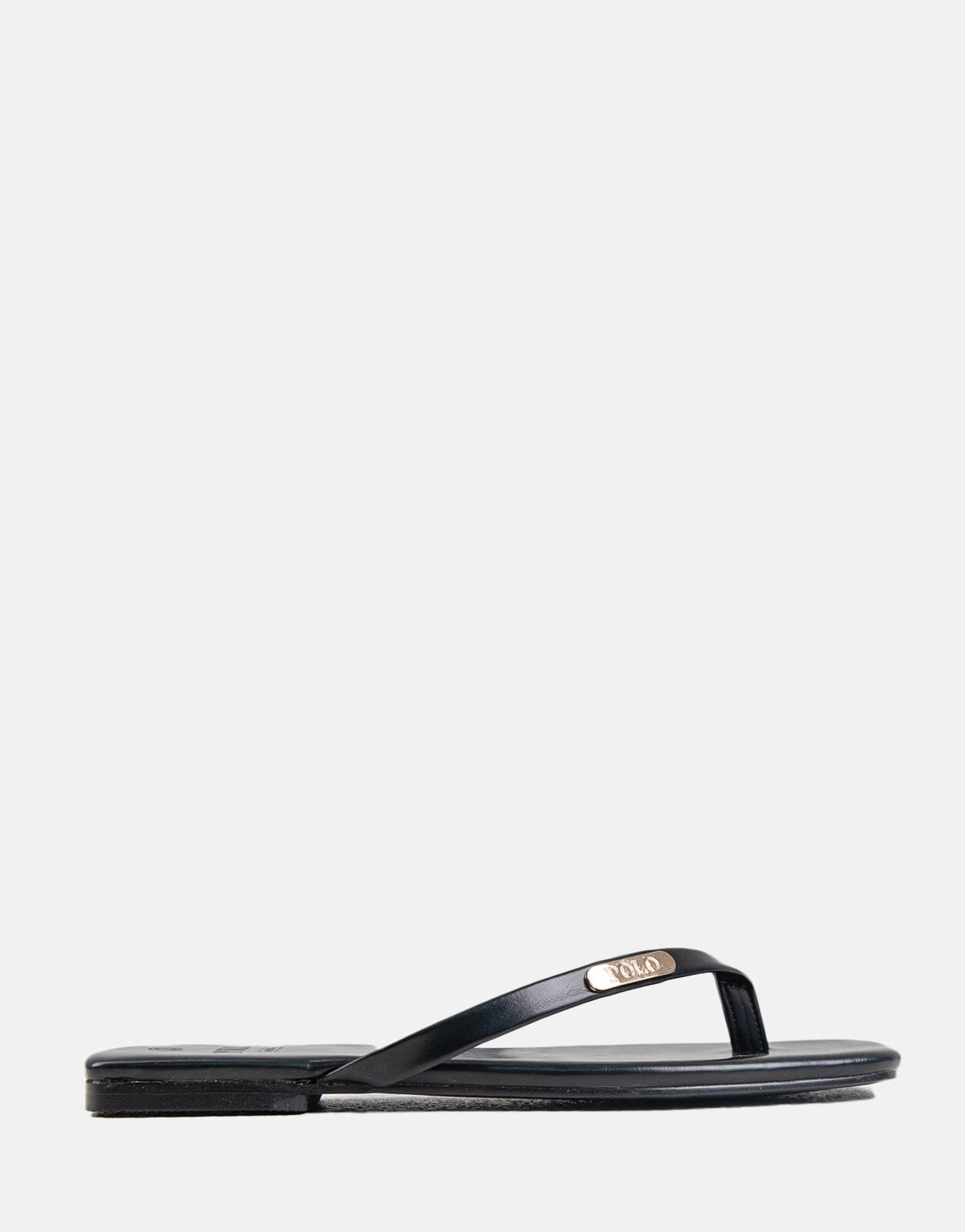 Polo Thong Sandals Black