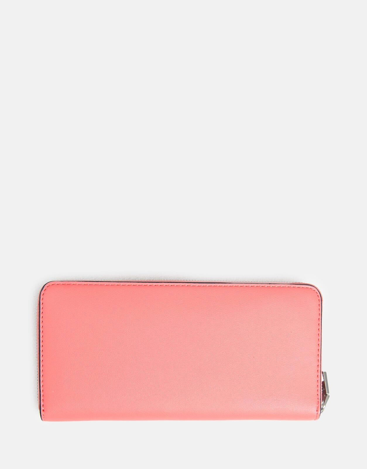 Calvin Klein Sculpted Mono Zip Pink Wallet