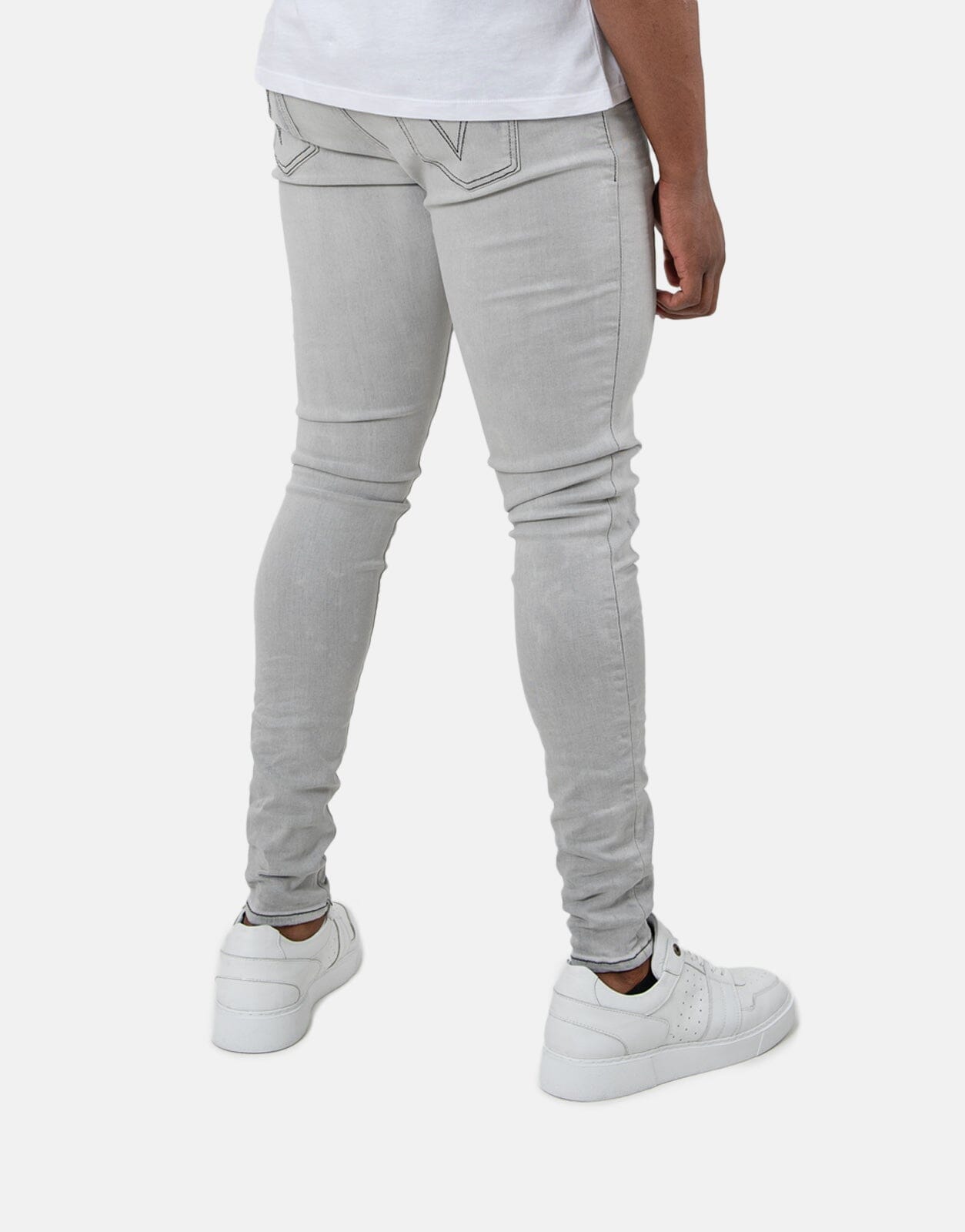 Vialli Calaa Ultra Fit Jeans Grey