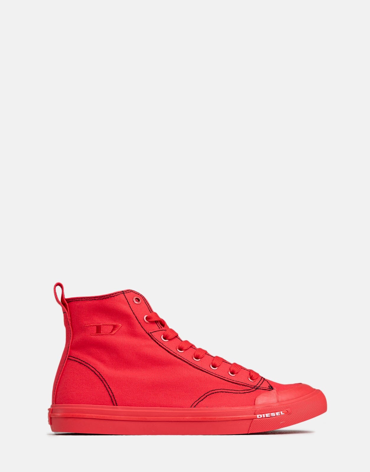 Diesel S-Athos Mid Red Sneakers